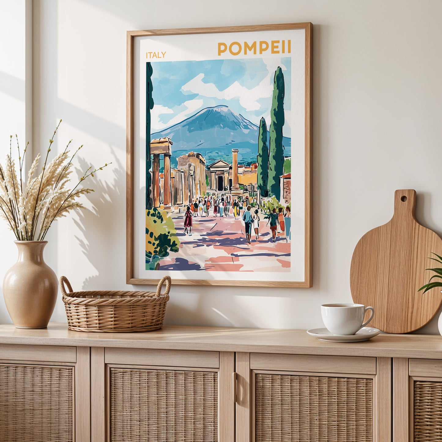 Pompeii, Italy Poster