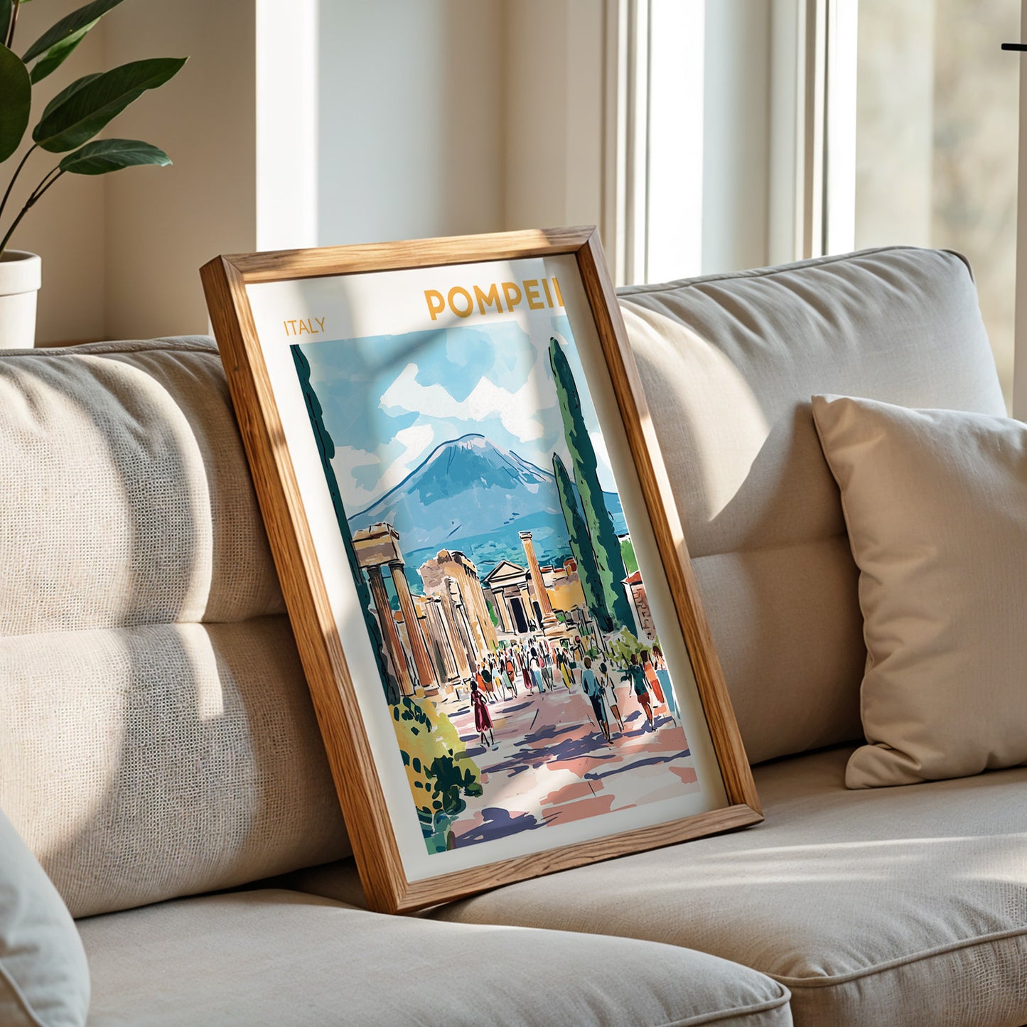 Pompeii, Italy Poster