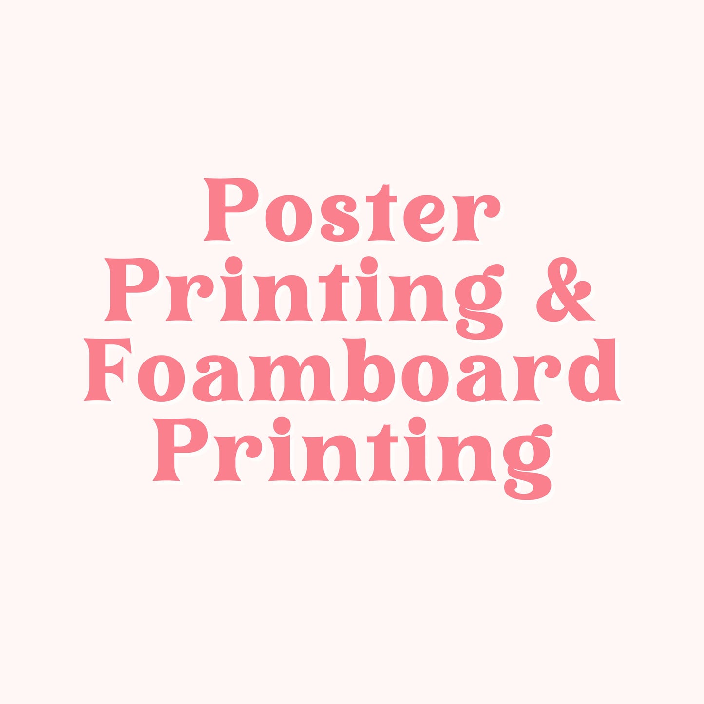 Printing Service for Digital Download from our ETSY Store