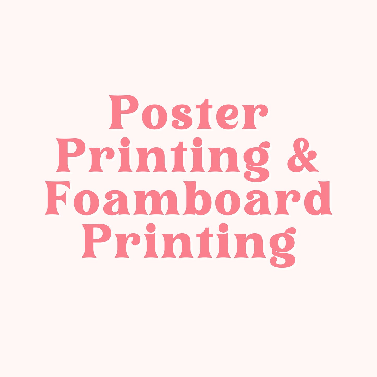 Printing Service for Digital Download in our ETSY Store