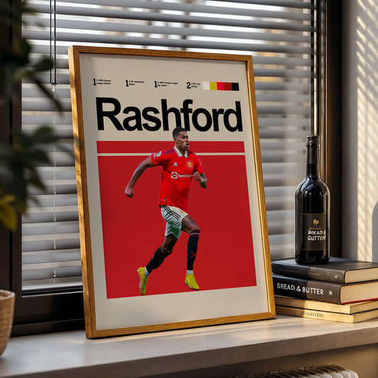 Manchester United - Marcus Rashford Poster