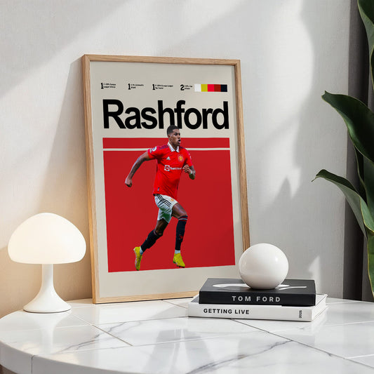 Manchester United - Marcus Rashford Poster