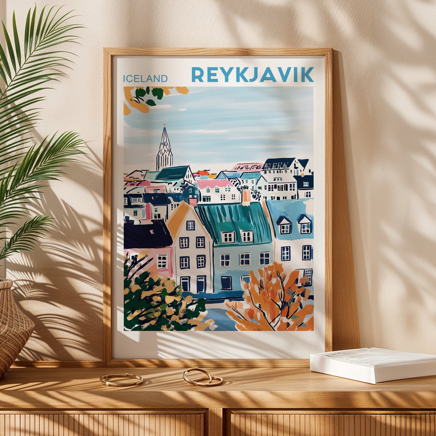 Reykjavík, Iceland Poster