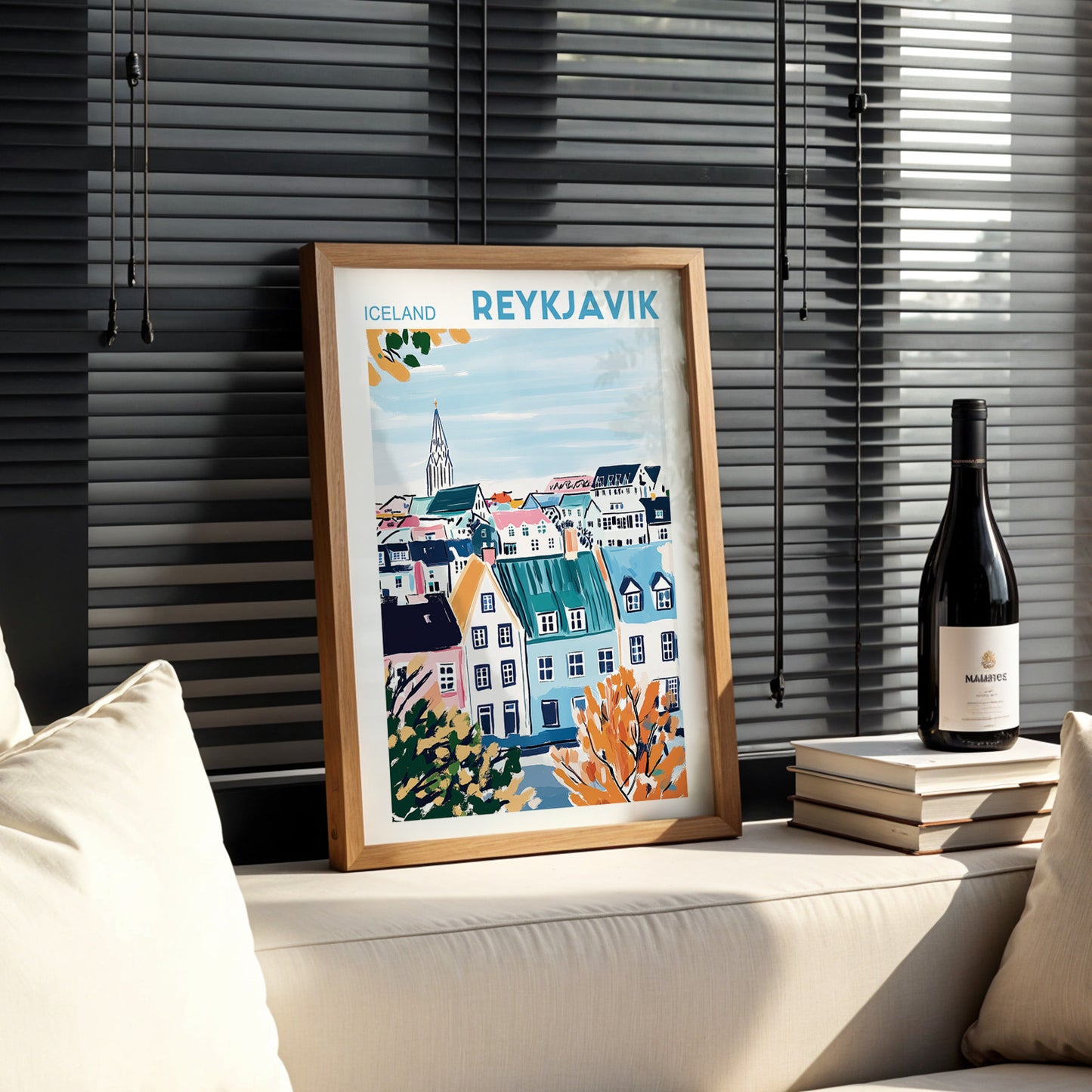 Reykjavík, Iceland Poster