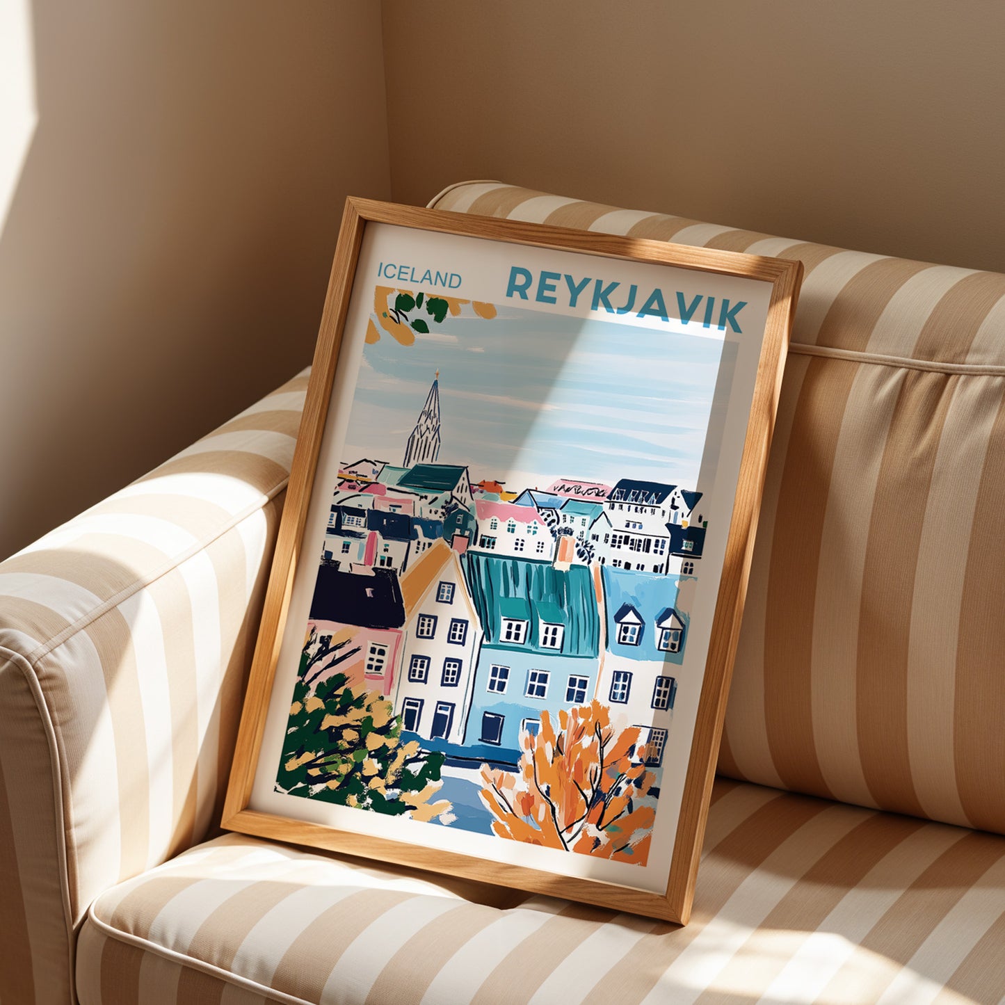 Reykjavík, Iceland Poster