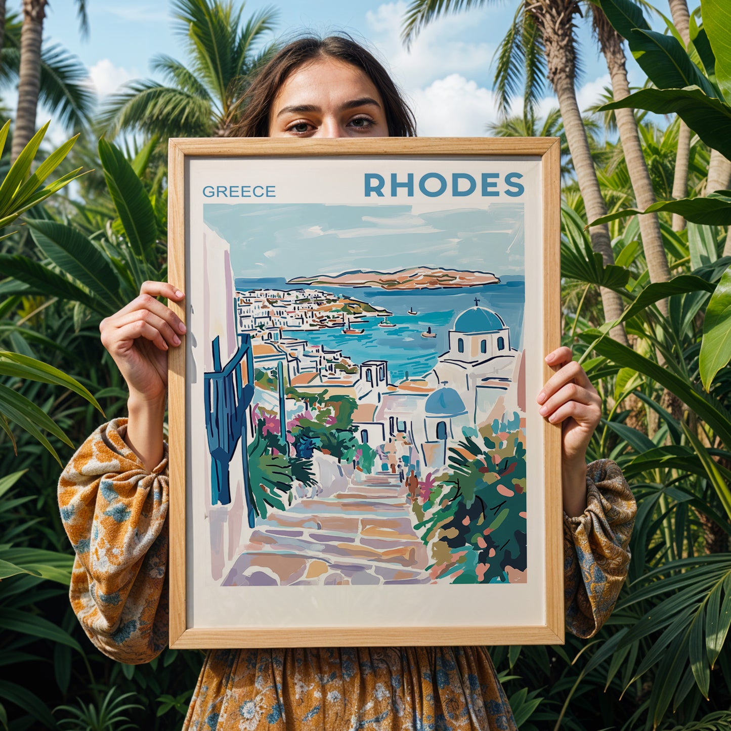 Rhodes, Greece Poster