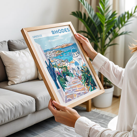 Rhodes, Greece Poster