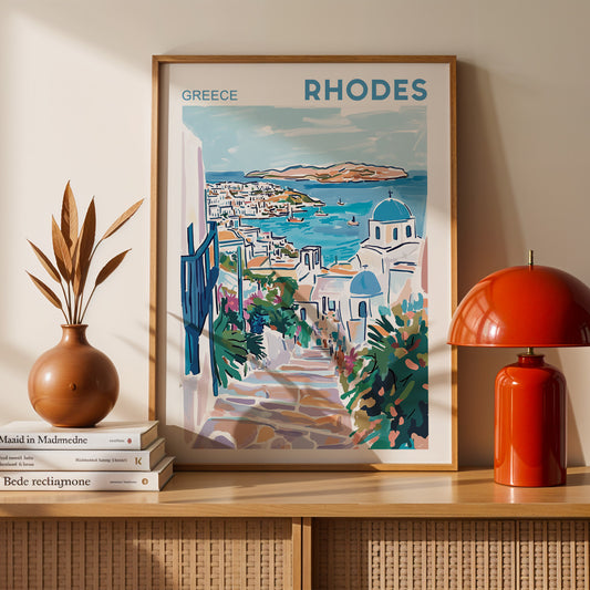 Rhodes, Greece Poster