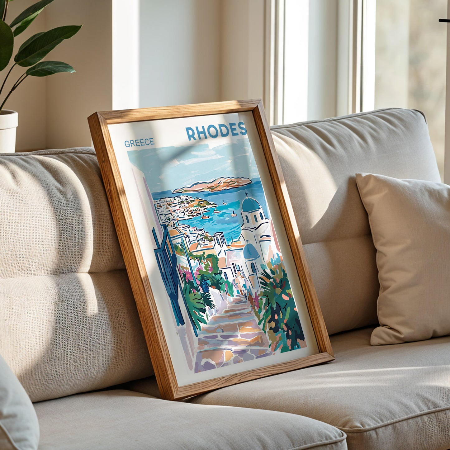 Rhodes, Greece Poster