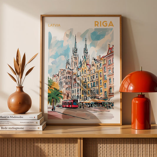 Riga, Latvia Poster