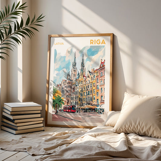 Riga, Latvia Poster