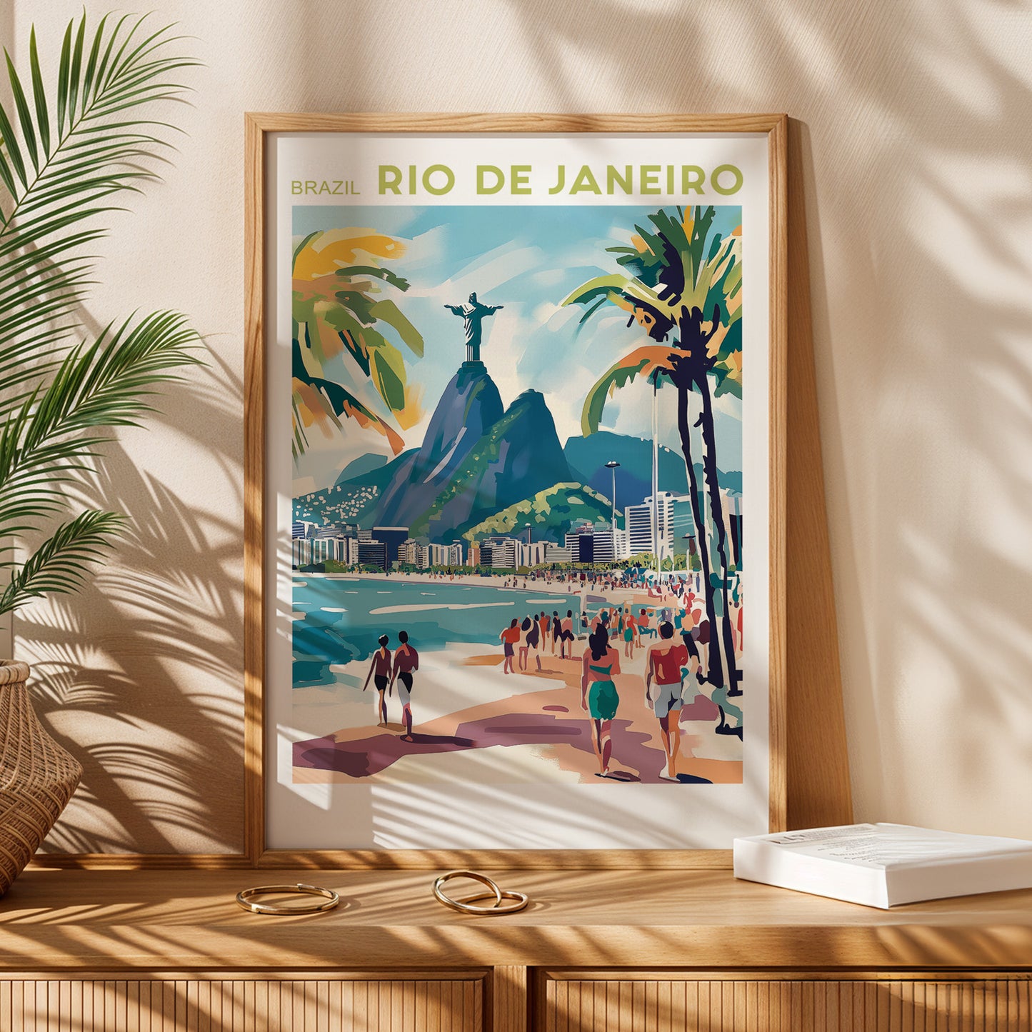 Rio de Janeiro, Brazil Poster