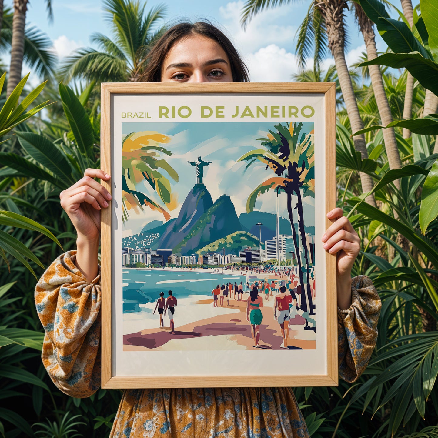 Rio de Janeiro, Brazil Poster