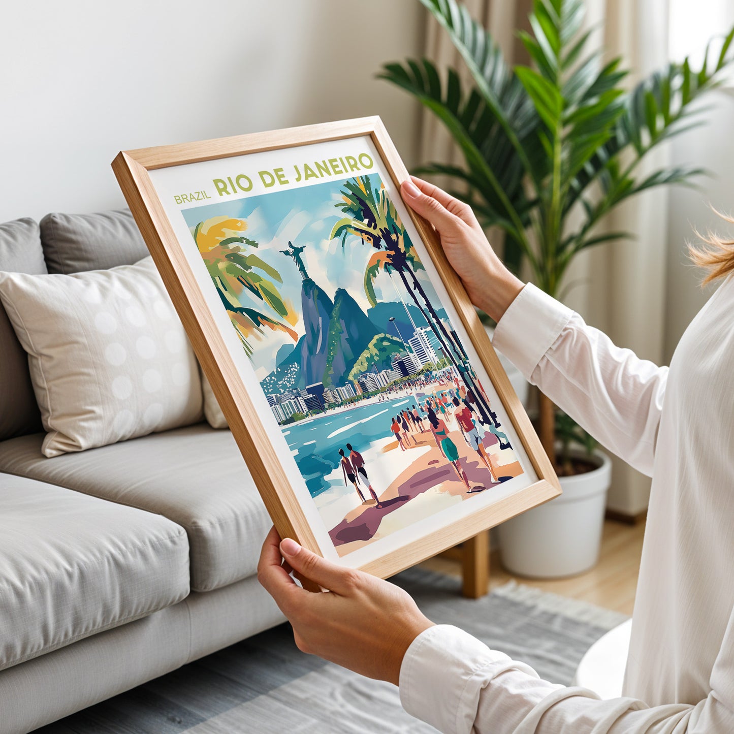 Rio de Janeiro, Brazil Poster