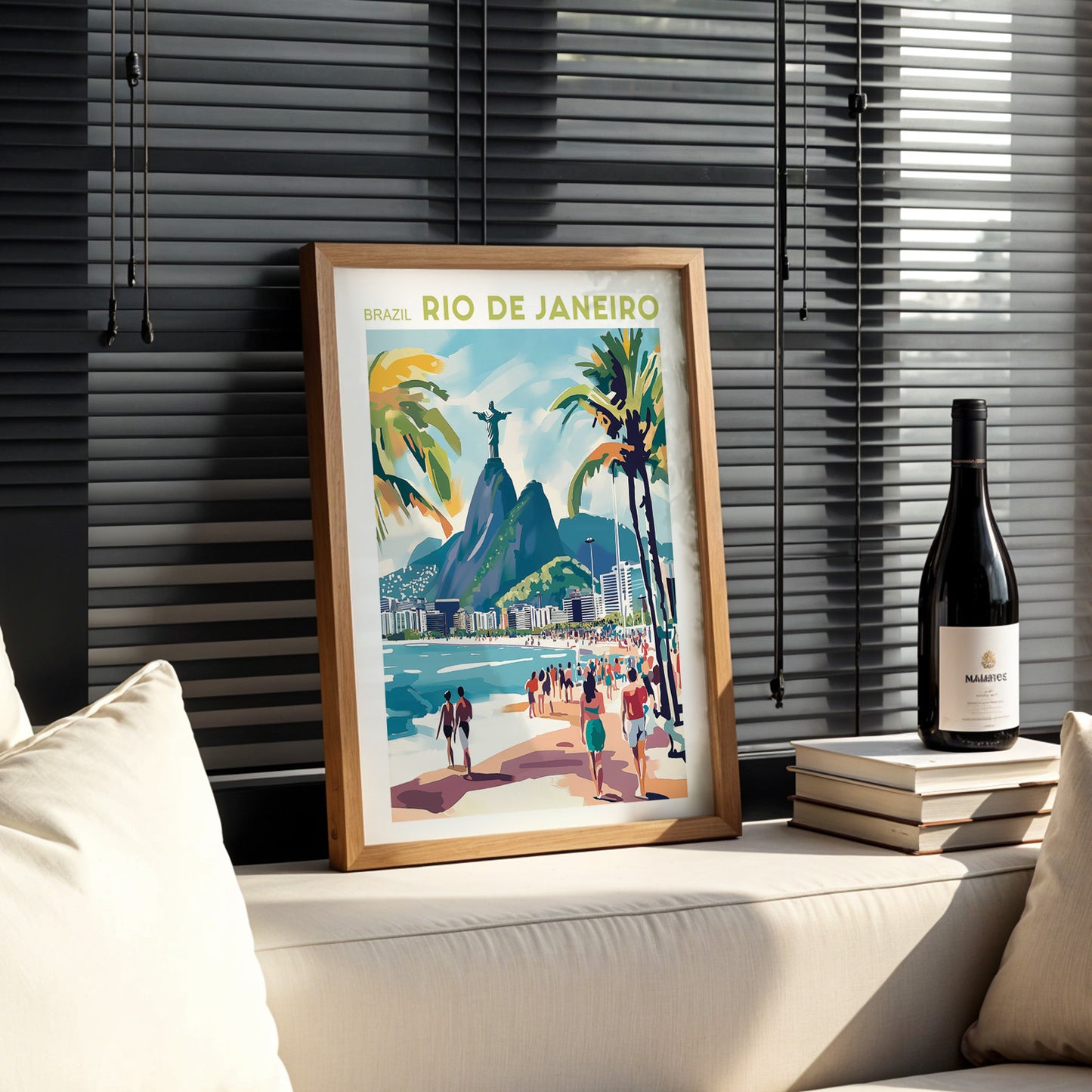 Rio de Janeiro, Brazil Poster