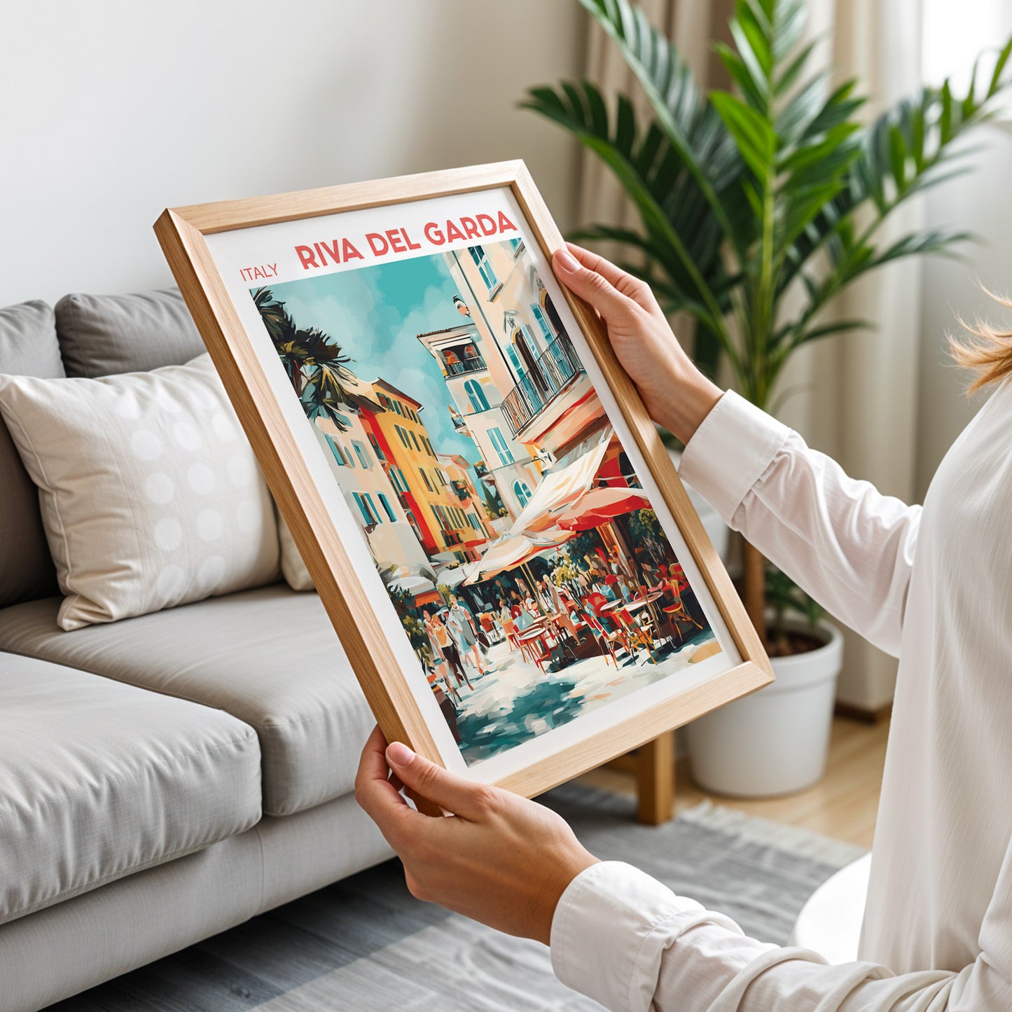 Riva del Garda, Italy Poster