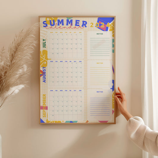 Summer Wall Calendar