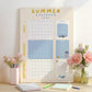 Pastel Blue Summer Holiday Planner
