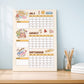 Retro Summer Wall Planner