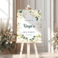 White Rose Hen Party Welcome Sign