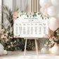 Blush Wedding Seating Plan Sign, Pink Floral Table Plan, Wedding Signage, Printed Foamboard, Wedding Seating Chart Sign, Floral Seating Plan