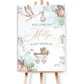 Vintage Pram Baby Shower Sign