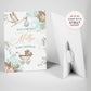 Vintage Pram Baby Shower Sign