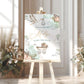 Vintage Pram Baby Shower Sign