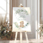 Baby Bear Eucalyptus Baby Shower Sign