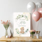 Baby Bear Eucalyptus Baby Shower Sign
