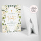 White Rose 1st Holy Communion Welcome Sign