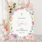 Pink Pastel 1st Holy Communion Welcome Sign