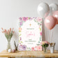 Pink Pastel 1st Holy Communion Welcome Sign