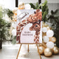 Mum and Baby Giraffe Baby Shower Sign