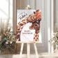 Mum and Baby Giraffe Baby Shower Sign