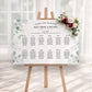 Eucalyptus Wedding Seating Plan Sign