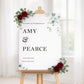 Eucalyptus Wedding Welcome Sign