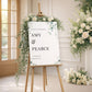 Eucalyptus Wedding Welcome Sign