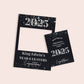 Black and Silver School Leavers Party Selfie Frame