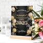 Black and Gold School Leavers Party Selfie Frame