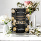 Black and Gold School Leavers Party Selfie Frame