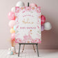 Pink Swan Baby Shower Sign