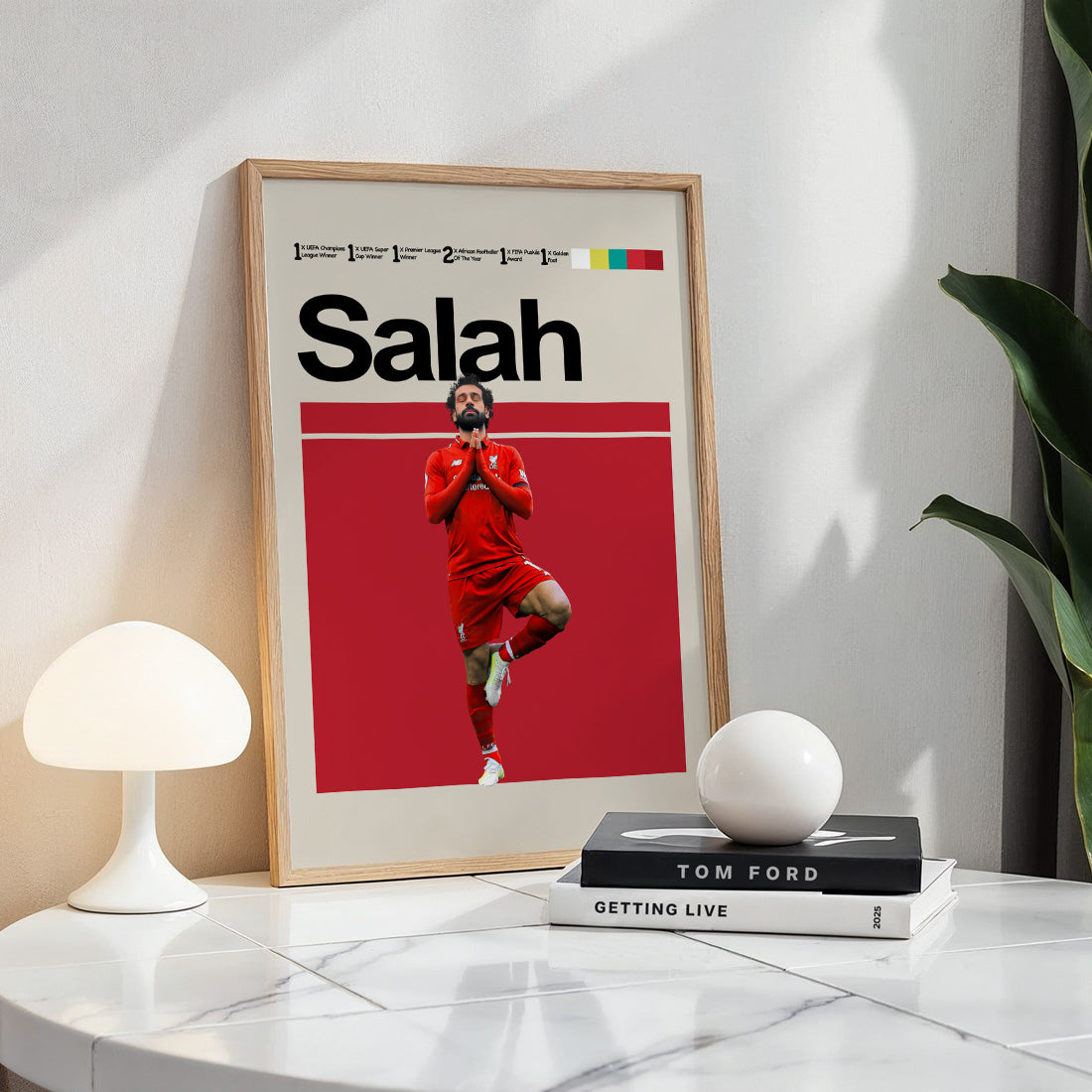 Liverpool Legends - Mohamed Salah Poster