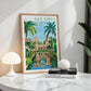 San Diego, California Poster – Balboa Park