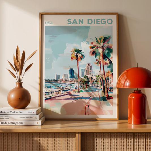 San Diego, California Poster (Beach)