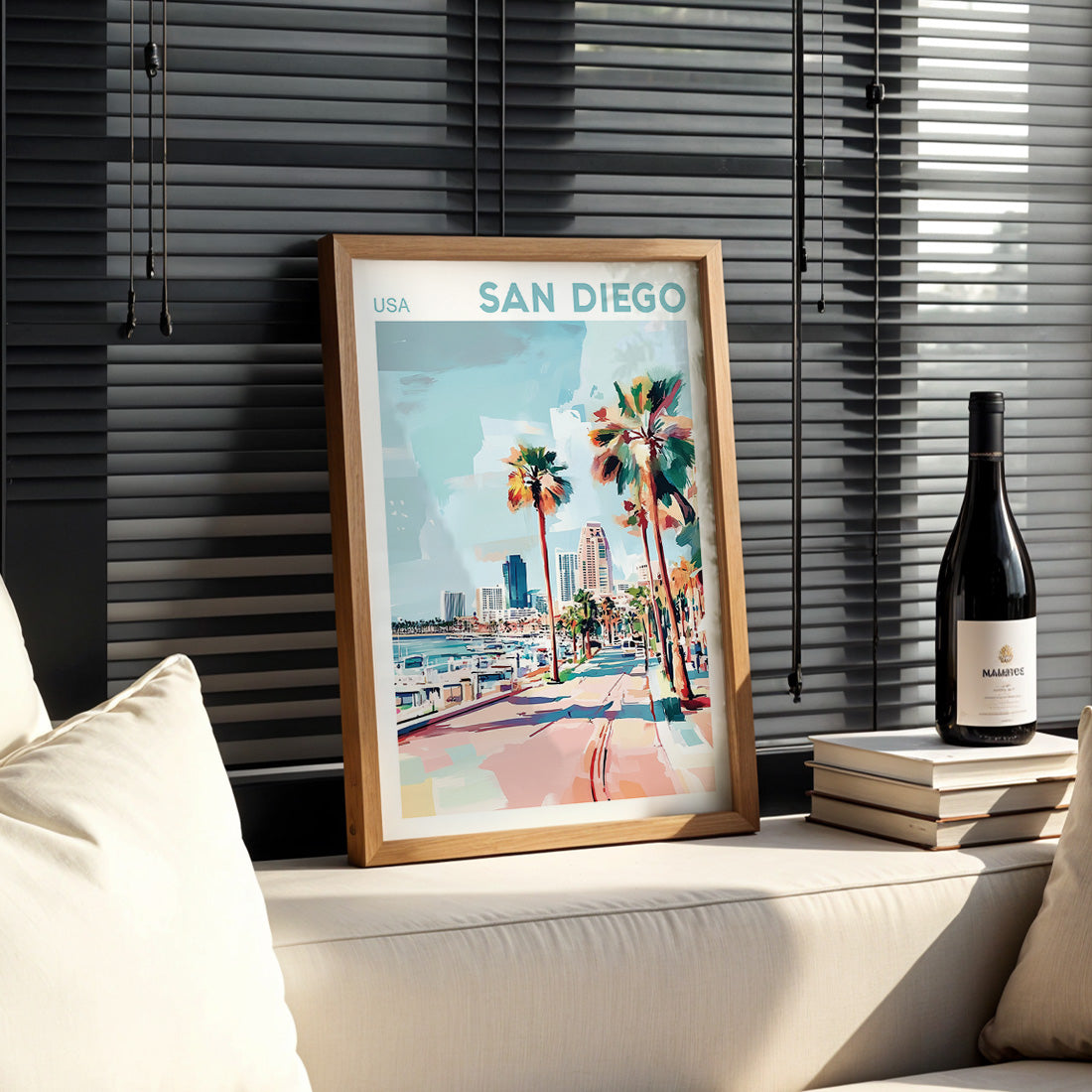 San Diego, California Poster (Beach)