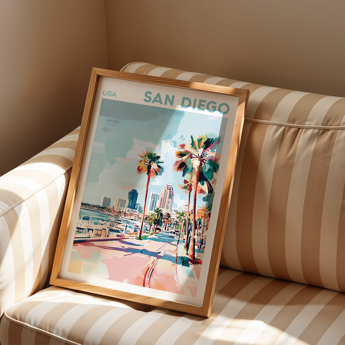 San Diego, California Poster (Beach)