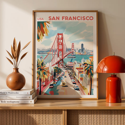 San Francisco, California Poster