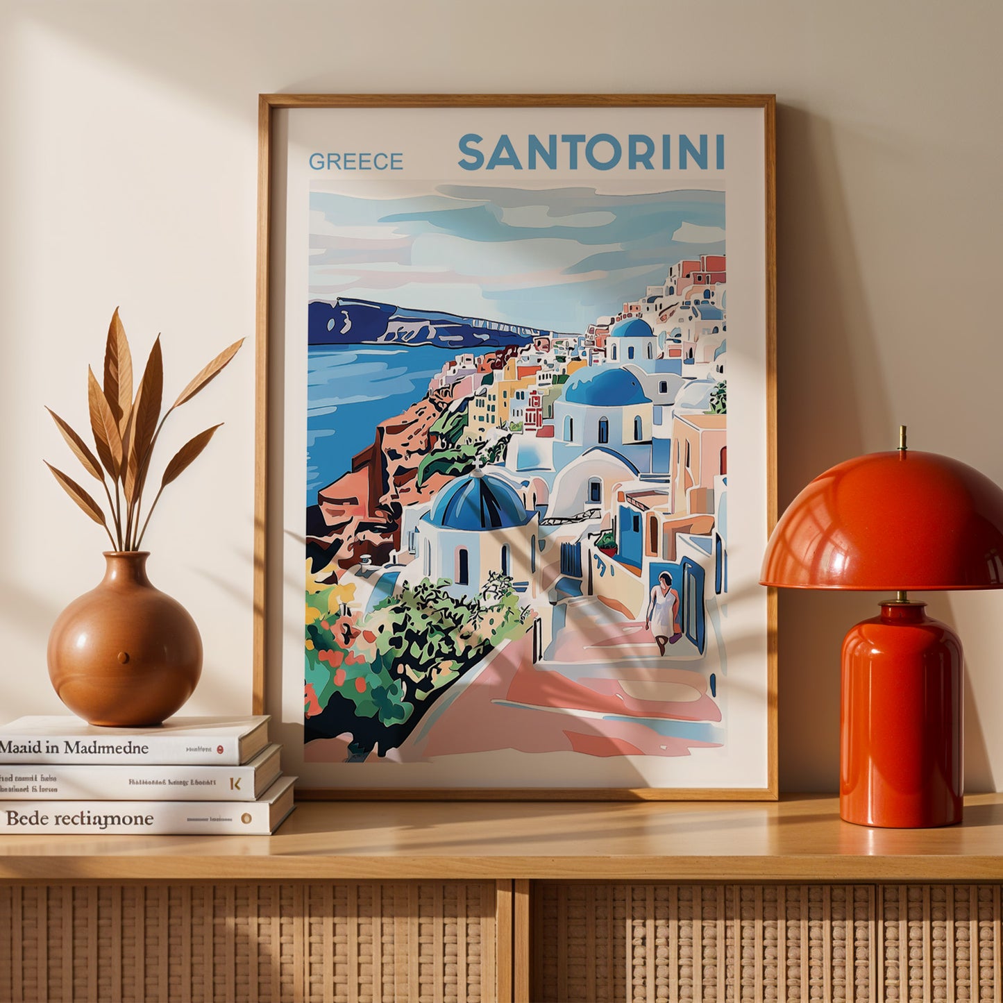 Santorini, Greece Poster