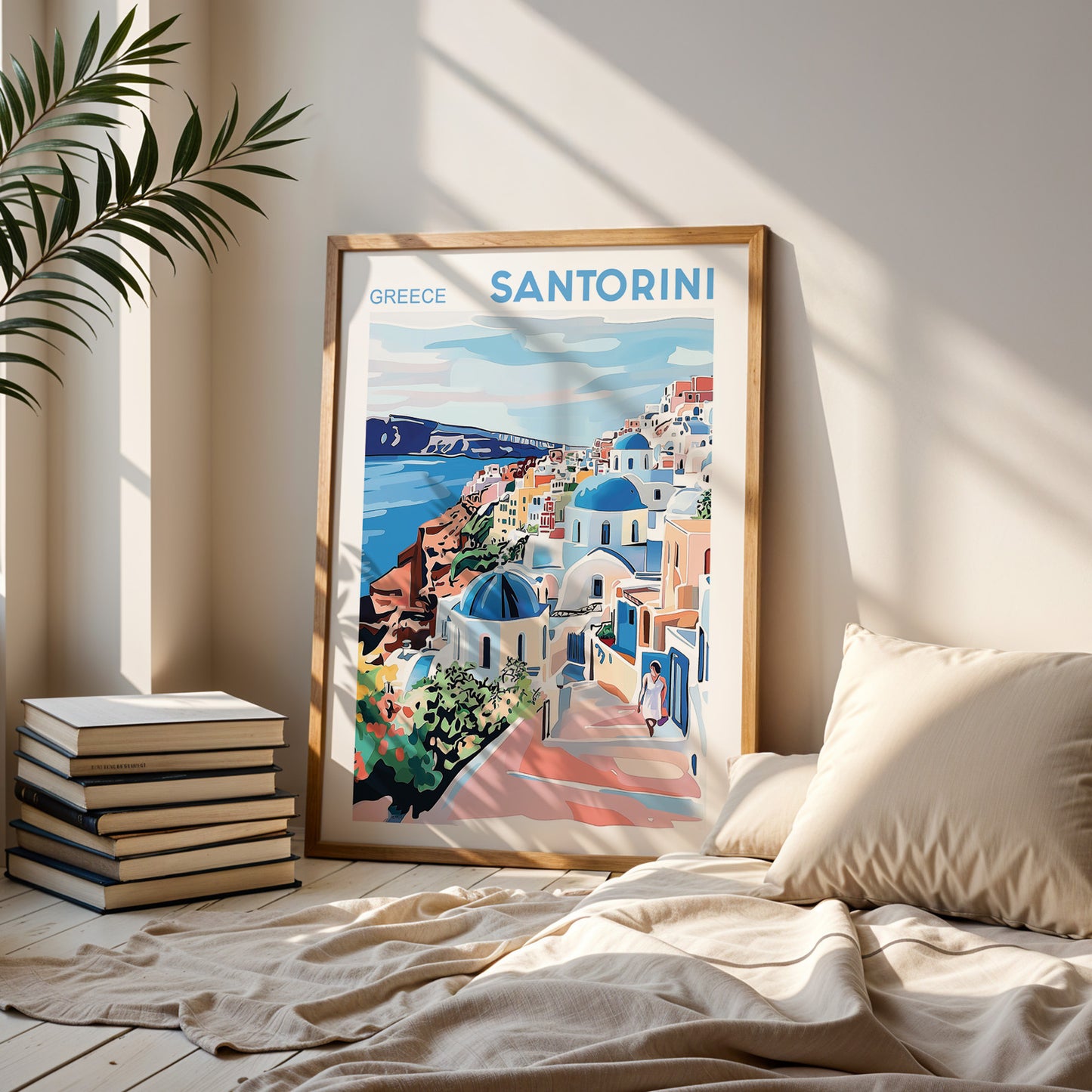 Santorini, Greece Poster
